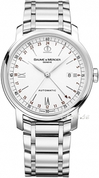 Baume & Mercier Classima Executives Srebrny/Stal Ø42 mm MOA8734