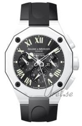 Baume & Mercier Riviera Czarny/Guma Ø45 mm MOA8854