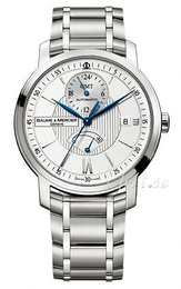 Baume & Mercier Classima Executives Srebrny/Stal Ø39 mm MOA8838