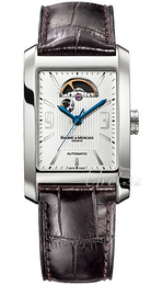 Baume & Mercier Hampton Srebrny/Skóra 45.5x30 mm MOA8818