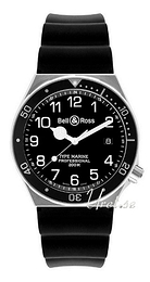 Bell & Ross Professional Czarny/Guma Ø39 mm BRTMBR
