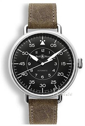 Bell & Ross Vintage Czarny/Skóra Ø45 mm WW1-92 Military