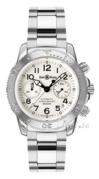 Bell & Ross Classic Biały/Stal DIV300WHT