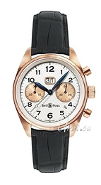 Bell & Ross Vintage Biały/Skóra VIN126PINGOLBIGDAT