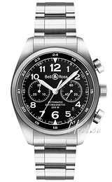 Bell & Ross Vintage Czarny/Stal Ø42 mm VIN126XLBLA