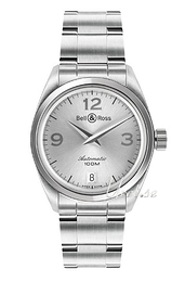 Bell & Ross Vintage Szary/Stal Ø34 mm VINMEDAUTGRE