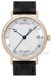Breguet Classique Srebrny/Skóra Ø33.5 mm 9068BR-12-976 D000