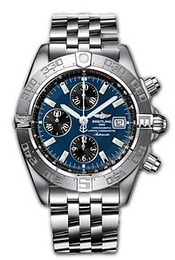 Breitling Galactic Chronograph II Niebieski/Stal Ø44 mm A13364-825