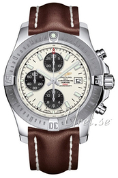 Breitling Colt Chronograph Srebrny/Skóra Ø44 mm A1338811-G804-437X-A20BA.1