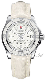 Breitling Superocean II 36 Biały/Skóra Ø36 mm A17312D2-A775-236X-A16BA.1