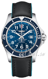 Breitling Superocean II 44 Niebieski/Skóra Ø44 mm A17392D8-C910-227X-A20BASA.1