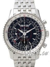 Breitling Montbrillant Datora Czarny/Stal Ø43 mm A2133012-B571-441A