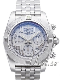 Breitling Chronomat 44 Biały/Stal Ø43.5 mm AB011011-A690-375A