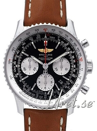 Breitling Navitimer 01 Czarny/Skóra Ø43 mm AB012012-BB01-433X-A20BA.1