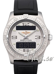 Breitling Professional Aerospace Srebrny/Guma Ø42 mm E7936210-G682-131S-A20SS.1