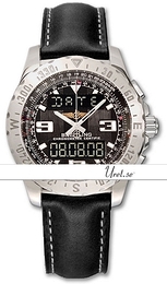 Breitling Airwolf Raven Czarny/Skóra Ø43 mm A78363-101 Black Calf