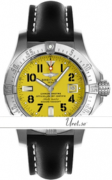 Breitling Avenger Avenger Seawolf Żółty/Skóra Ø45 mm A17330-411 Black Calf