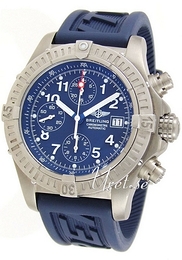 Breitling Chrono Avenger Niebieski/Guma Ø44 mm 863