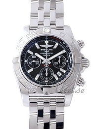 Breitling Chronomat B01 Czarny/Stal Ø43 mm AB0110 Black