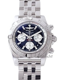 Breitling Chronomat B01 Czarny/Stal Ø43 mm AB0110 BLA WHT