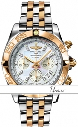 Breitling Chronomat 44 Biały/Stal Ø43.5 mm CB0110-236