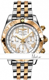 Breitling Chronomat 44 Biały/Stal Ø43.5 mm CB0110-806
