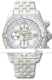 Breitling Chronomat Biały/Stal Ø44 mm 149BRACDIA