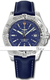 Breitling Colt Automatic Niebieski/Skóra Ø41 mm A17380-071 / 328