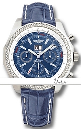 Breitling for Bentley 6.75 Niebieski/Skóra Ø48.7 mm 67517