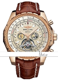 Breitling for Bentley Mulliner Tourbillon Kremowy/Skóra Ø49 mm MULTOU24