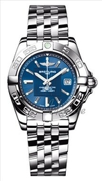 Breitling Galactic 32 Niebieski/Stal Ø31.8 mm A71356L-075 / 211