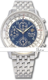 Breitling Montbrillant Olympus Niebieski/Stal Ø42 mm A19350-375