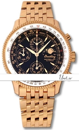 Breitling Montbrillant Olympus Biały/Skóra Ø42 mm R19350-0412