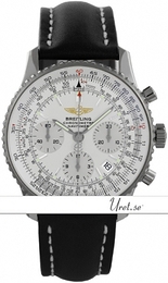 Breitling Navitimer Limited Srebrny/Skóra Ø41.8 mm A23322-121 Black Calf