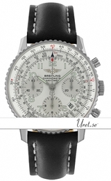 Breitling Navitimer Limited Srebrny/Skóra Ø41.8 mm A23322-351 Black Calf