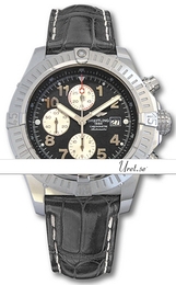 Breitling Avenger Super Avenger Czarny/Skóra Ø48 mm A13370-1612 Black Croco