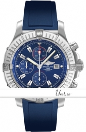 Breitling Avenger Super Avenger Niebieski/Guma Ø48 mm A13370-0721 Blue Rubber