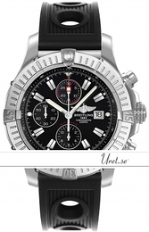 Breitling Avenger Super Avenger Czarny/Guma Ø48 mm A13370-1018 / 270