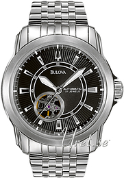 Bulova Mechanical Czarny/Stal Ø40.5 mm 96A106