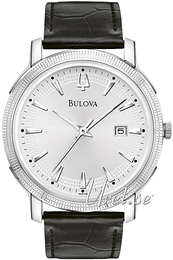Bulova Dress Srebrny/Skóra Ø40 mm 96B120