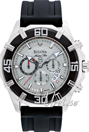 Bulova Marine Star Srebrny/Guma Ø46 mm 96B152