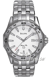 Bulova Marine Star Biały/Stal Ø40 mm 96G91
