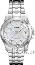 Bulova Precisionist Srebrny/Stal Ø36 mm 96M121