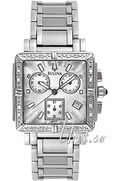 Bulova Diamond Srebrny/Stal 96R000