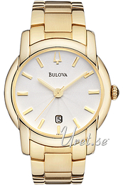 Bulova Dress Srebrny/Stal w odcieniu złota Ø39 mm 97B107