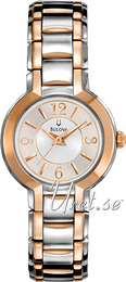 Bulova Dress Srebrny/Stal w kolorze różowego złota Ø26.7 mm 98L153