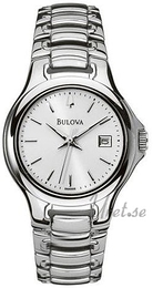 Bulova Bracelet Dam Biały/Stal Ø28 mm 96M000