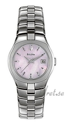 Bulova Bracelet Dam Biały/Stal Ø26 mm 96M101