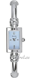 Bulova Bracelet Dam Niebieski/Stal 22x14 mm 96T39