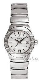 Bulova Diamonds Dam Biały/Stal Ø25 mm 96R002